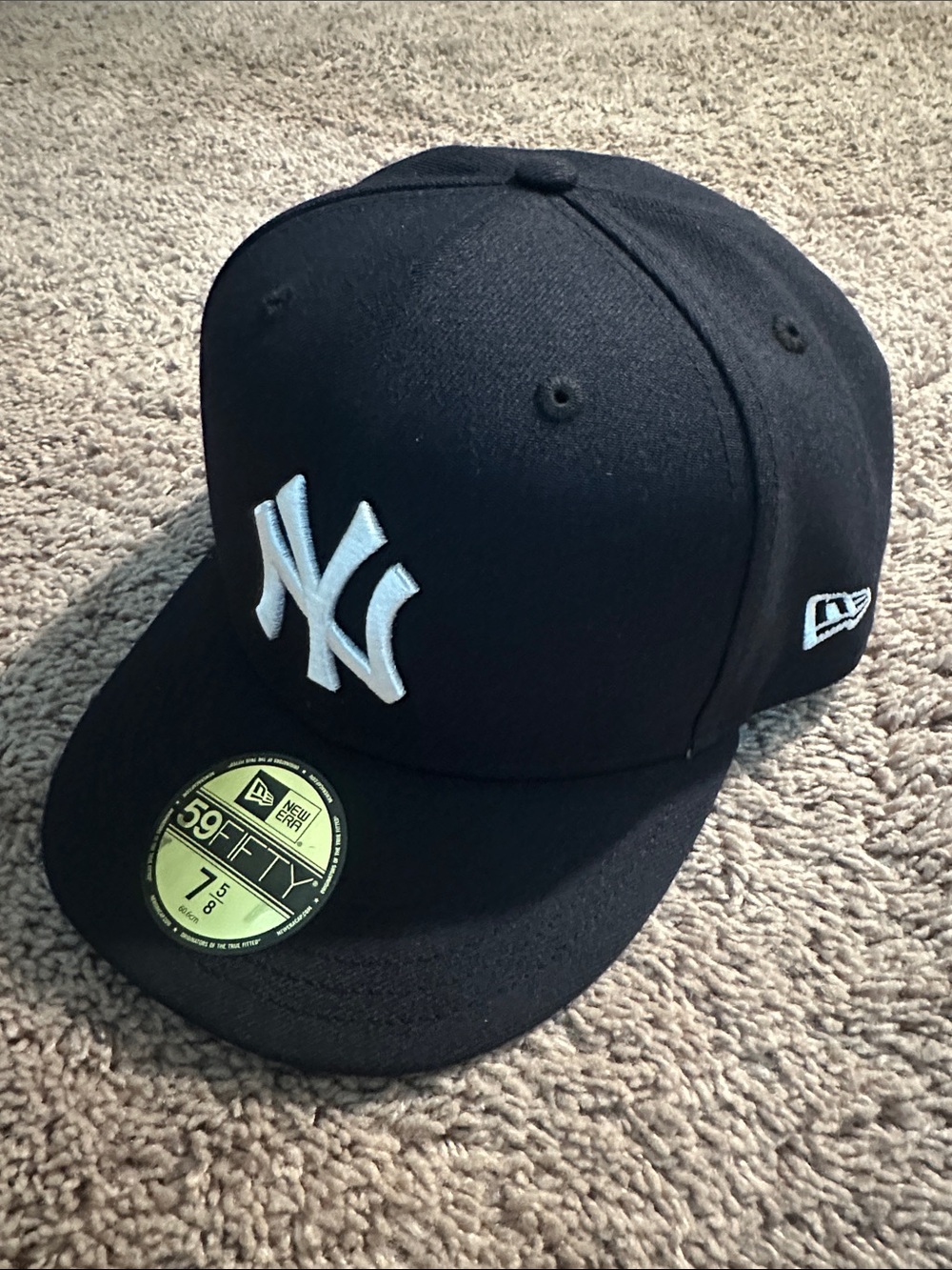 New Era 59Fifty Navy & White NY Yankees